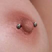 Mellbimbó piercing 